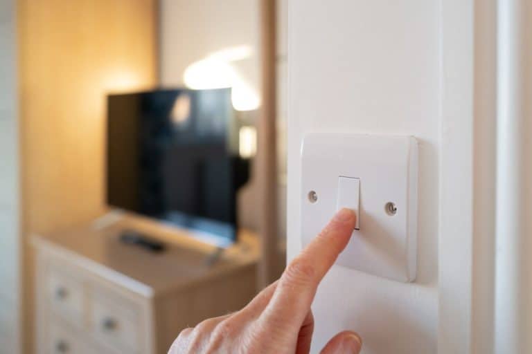 Switch on the wall. - Somfy Wall Switch Not Working - Why And What to do
